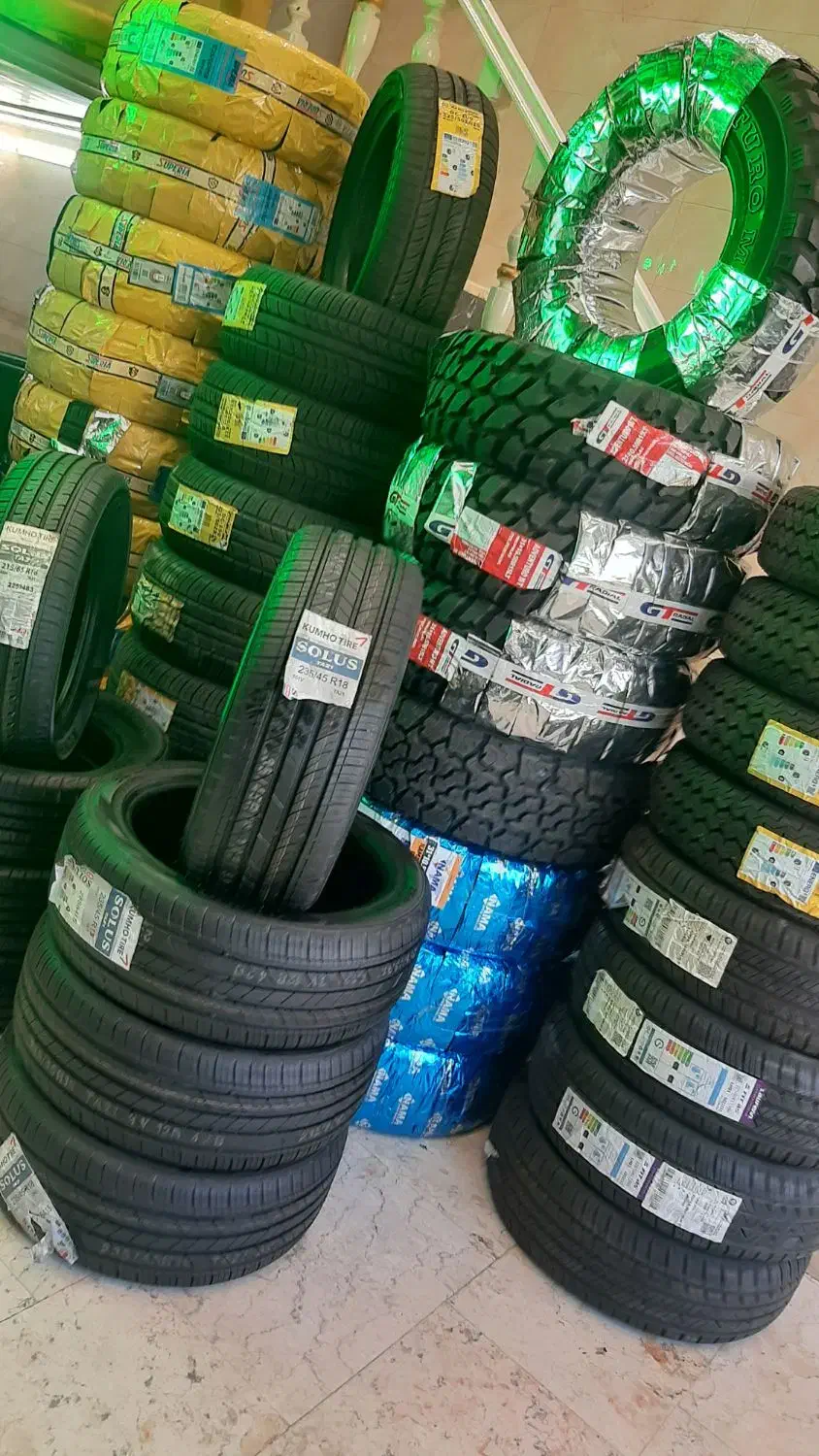 فروش رینگ و لاستیک سواری و افرودی (عمده و خرده)|قطعات یدکی و لوازم جانبی|تبریز, |دیوار