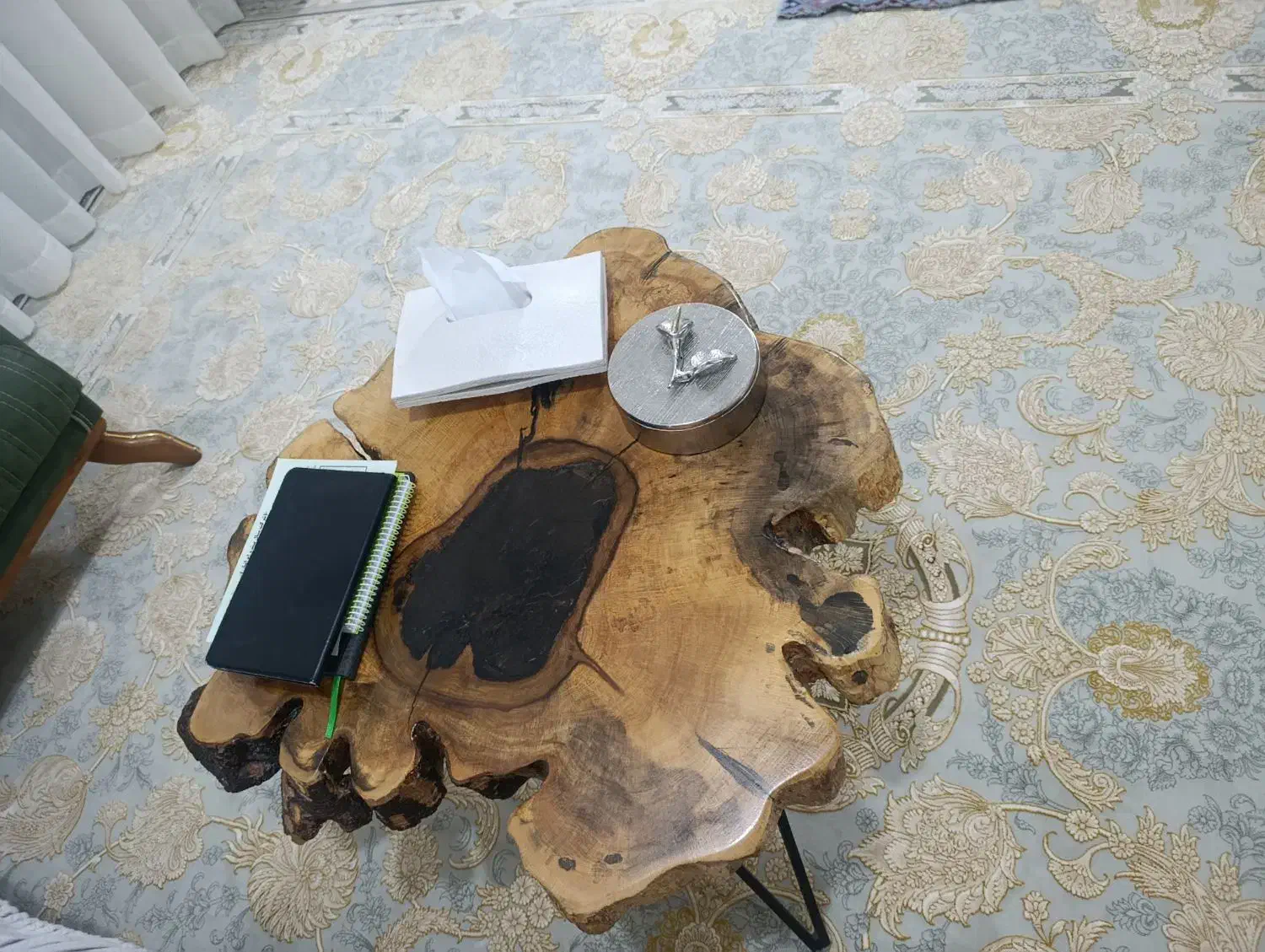 فروش سه عدد میز عسلی ژورنالی طبیعت|مبلمان خانگی و میز عسلی|تربتحیدریه, شهرک ولیعصر|دیوار