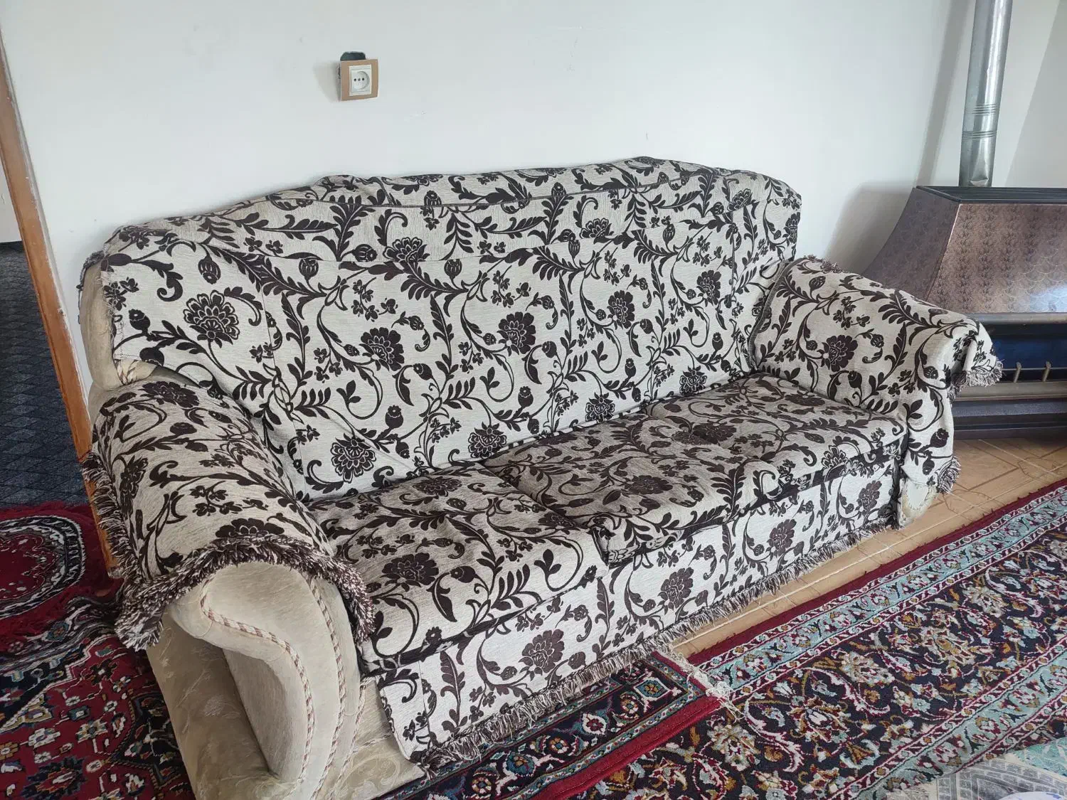 مبل 7نفره|مبلمان خانگی و میز عسلی|رودسر, |دیوار