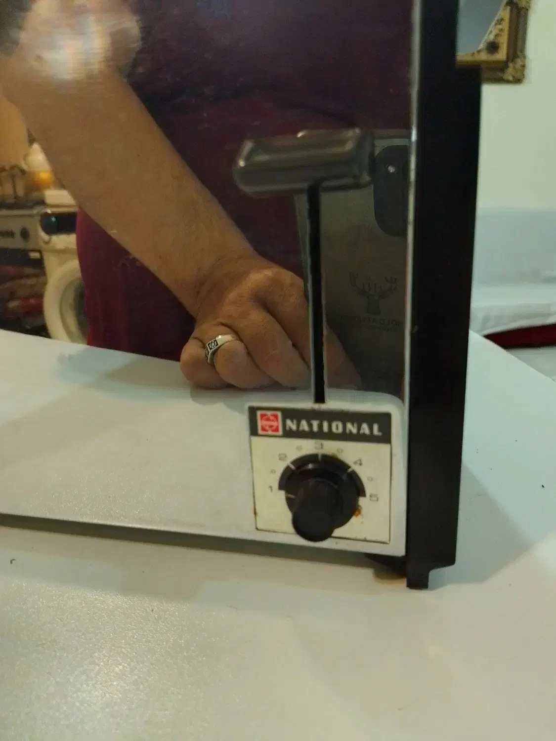 توستر نان اصل ناسیونال|اجاق گاز و لوازم برقی پختوپز|پردیس, فاز ۱۱|دیوار