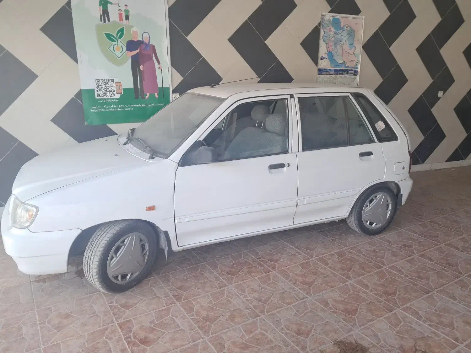 پراید ۱۱۱ مدل ۱۳۸۹ شاسی ها سالم|خودرو سواری و وانت|انار, |دیوار