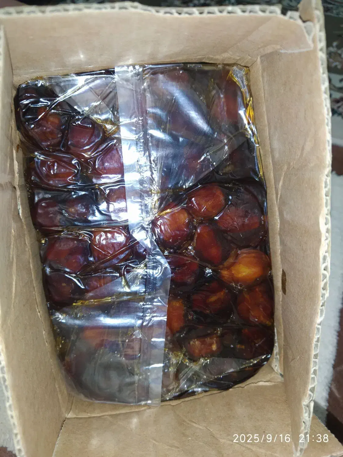 فروش ۴۰عدد کارتن ۲کیلویی خرمای خاصویی|خوردنی و آشامیدنی|ریز, |دیوار