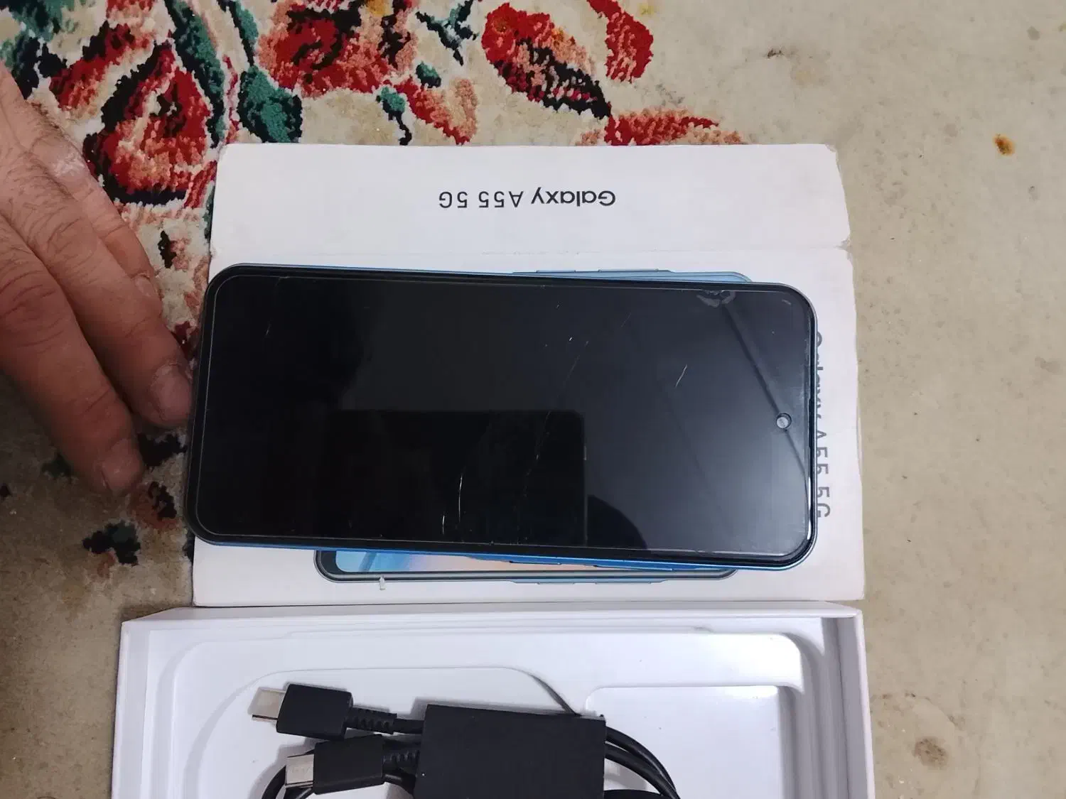 گوشی A55   5G|موبایل|فشاپویه, |دیوار