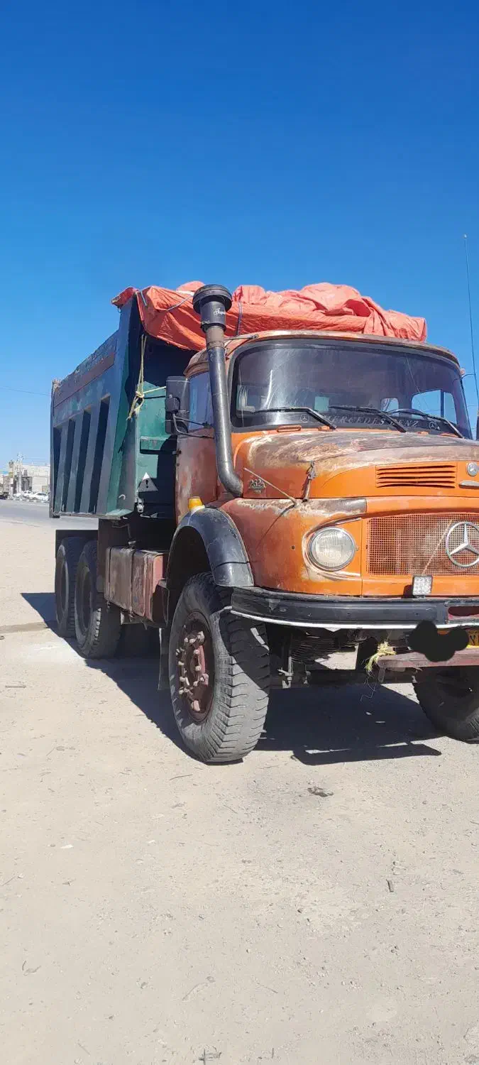 بنز مایلر ده چرخ کمپرسی|خودرو سنگین|بستان آباد, |دیوار