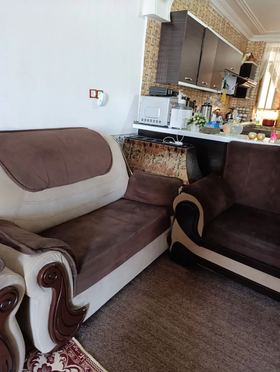 مبل هفت نفره|مبلمان خانگی و میز عسلی|چغادک, |دیوار