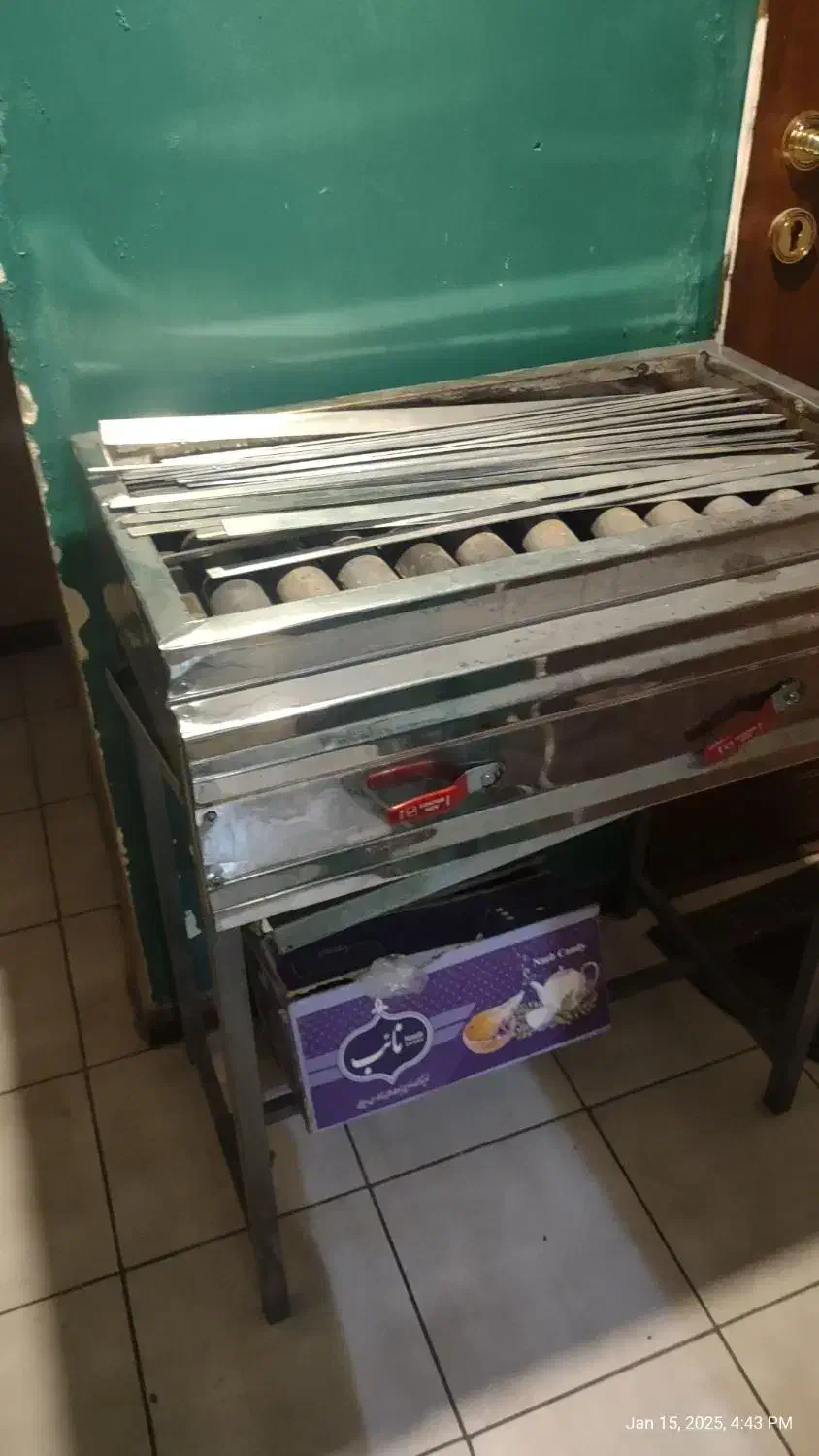 کباب پز گازی در حد نو|اجاق گاز و لوازم برقی پختوپز|تهران, بهجتآباد|دیوار