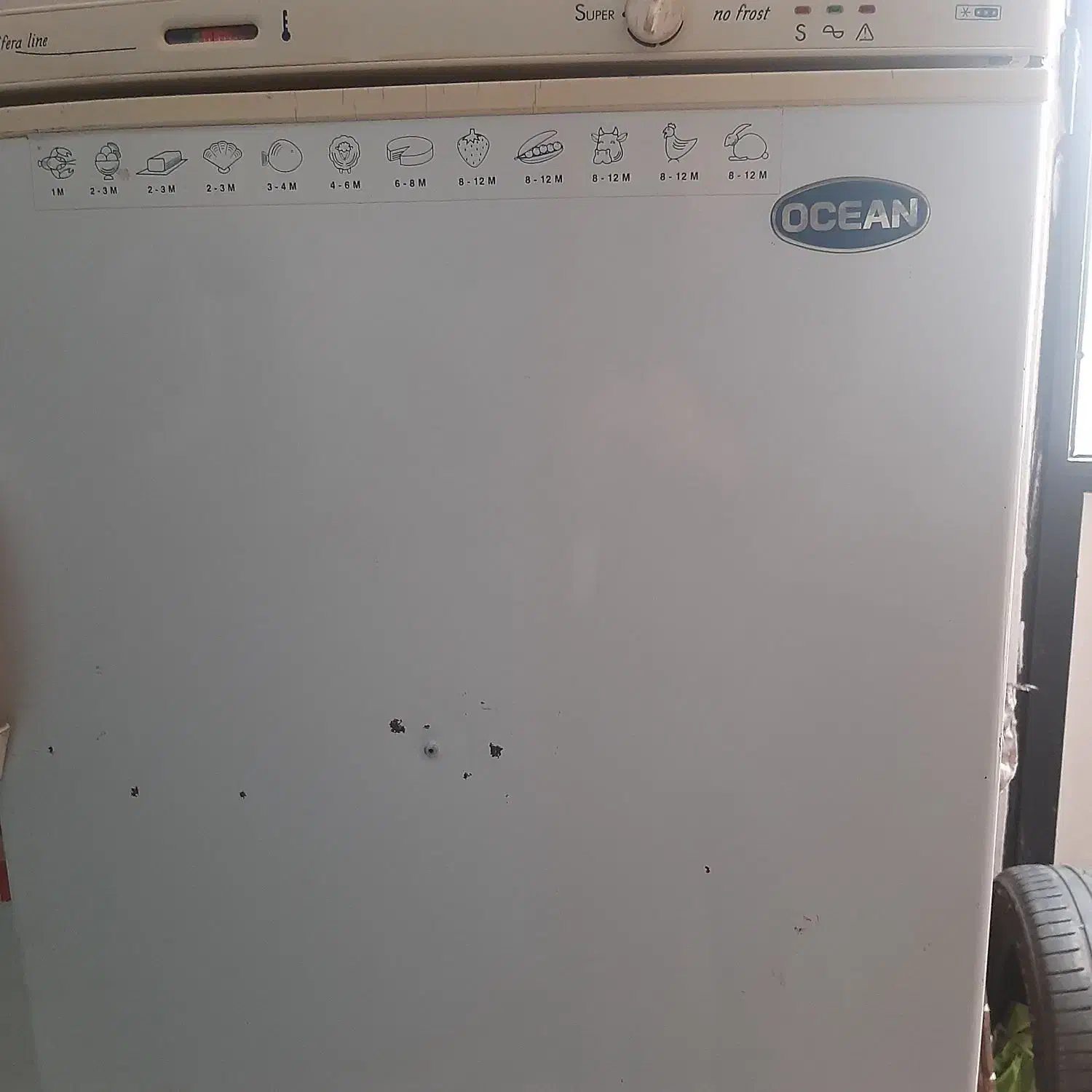 فریزر ۶ کشویی اوشن کره با موتور دافوس|یخچال و فریزر|کومله, |دیوار