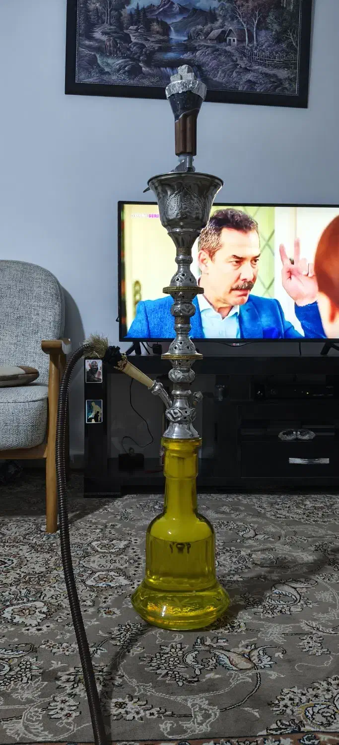 قلیان عربی خلیل مامون اصل مصر|کلکسیون و سرگرمی|سنندج, |دیوار