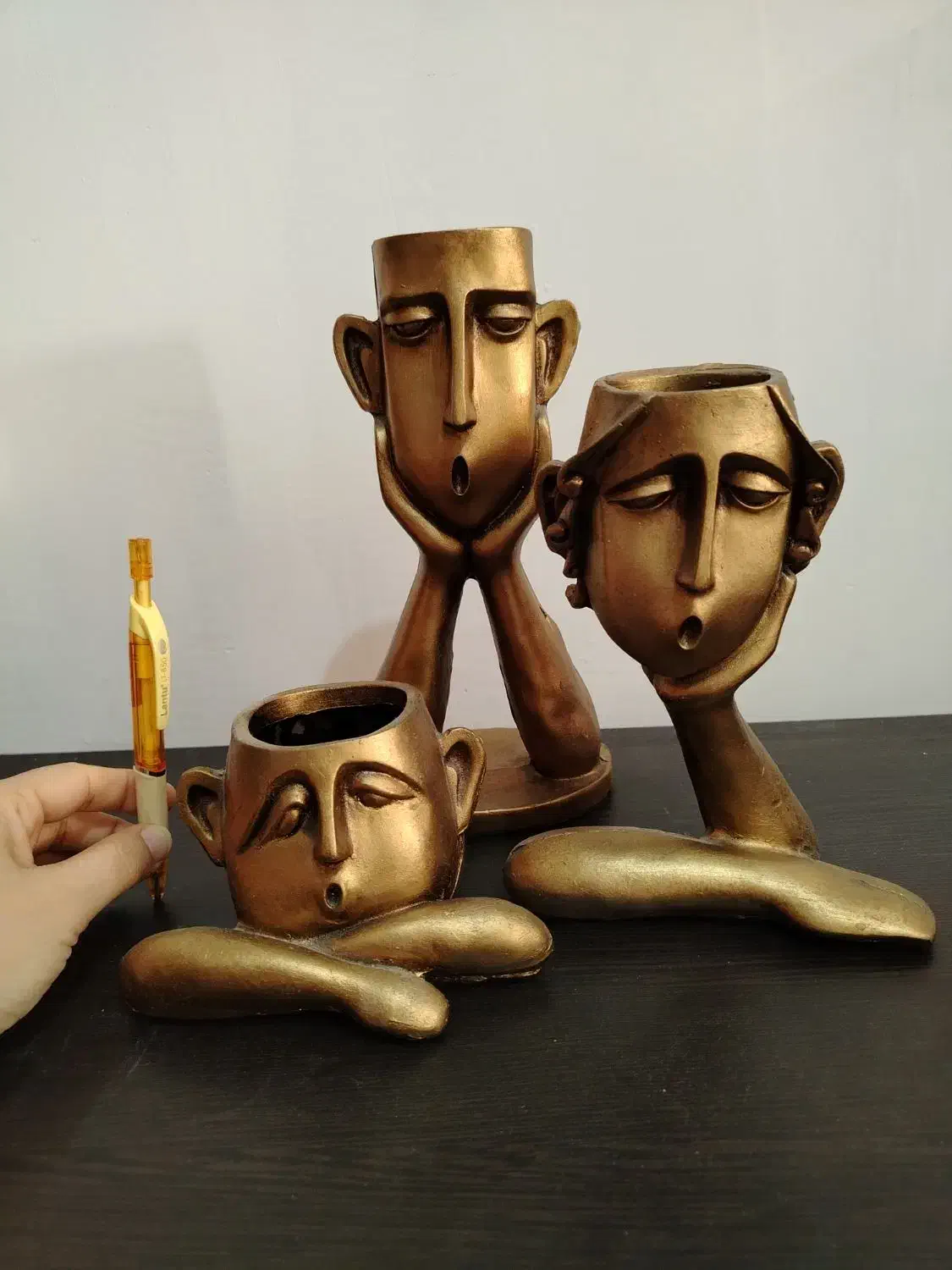 مجسمه 3 تایی زیبا|مجسمه، تندیس، ماکت|ساری, |دیوار