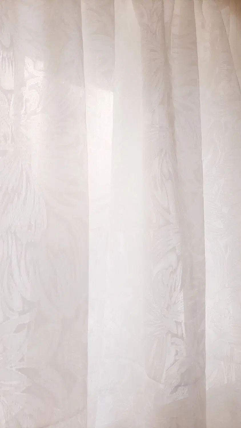 پرده ساتن طرح دار عرض ۵ متر نو نو مناسب عروس|پرده، رانر، رومیزی|تهران, علم و صنعت|دیوار