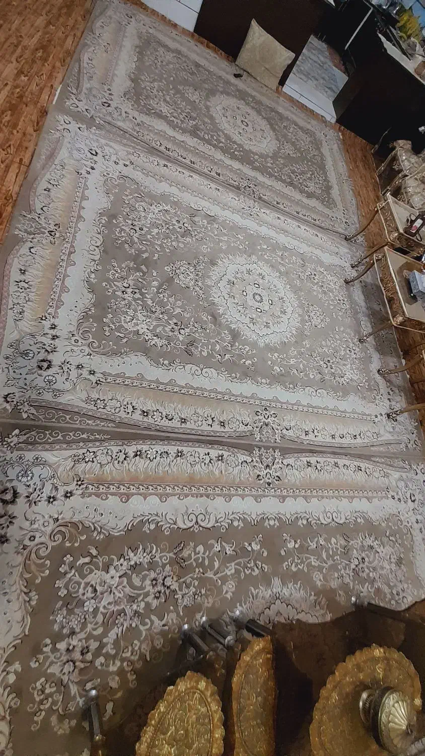 سه تخته فرش گردویی|فرش|الیگودرز, |دیوار