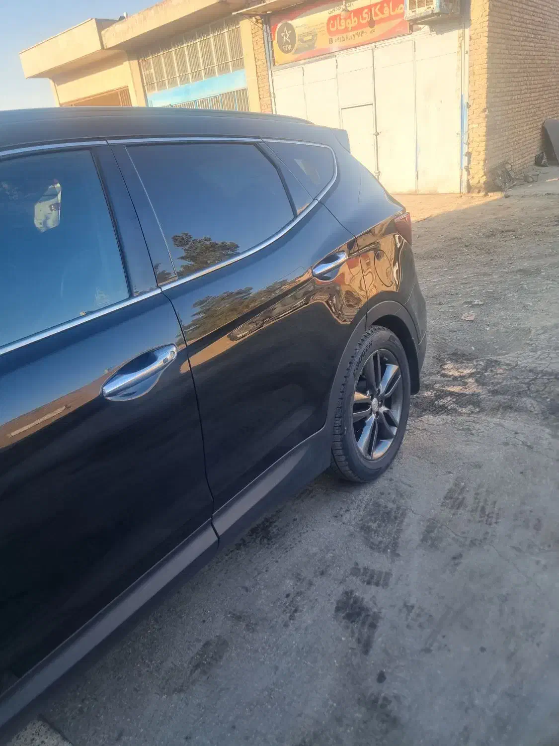 سانتافه ۲۰۱۶gdi مشکی بیرنگ|خودرو سواری و وانت|سمنان, |دیوار