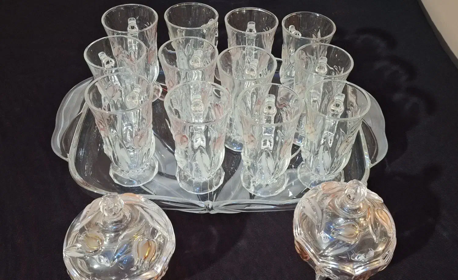 حراجی ظرف پذیرایی کریستال قدیمی والتر ارکوپال|ظروف سرو و پذیرایی|تهران, شیخ هادی|دیوار