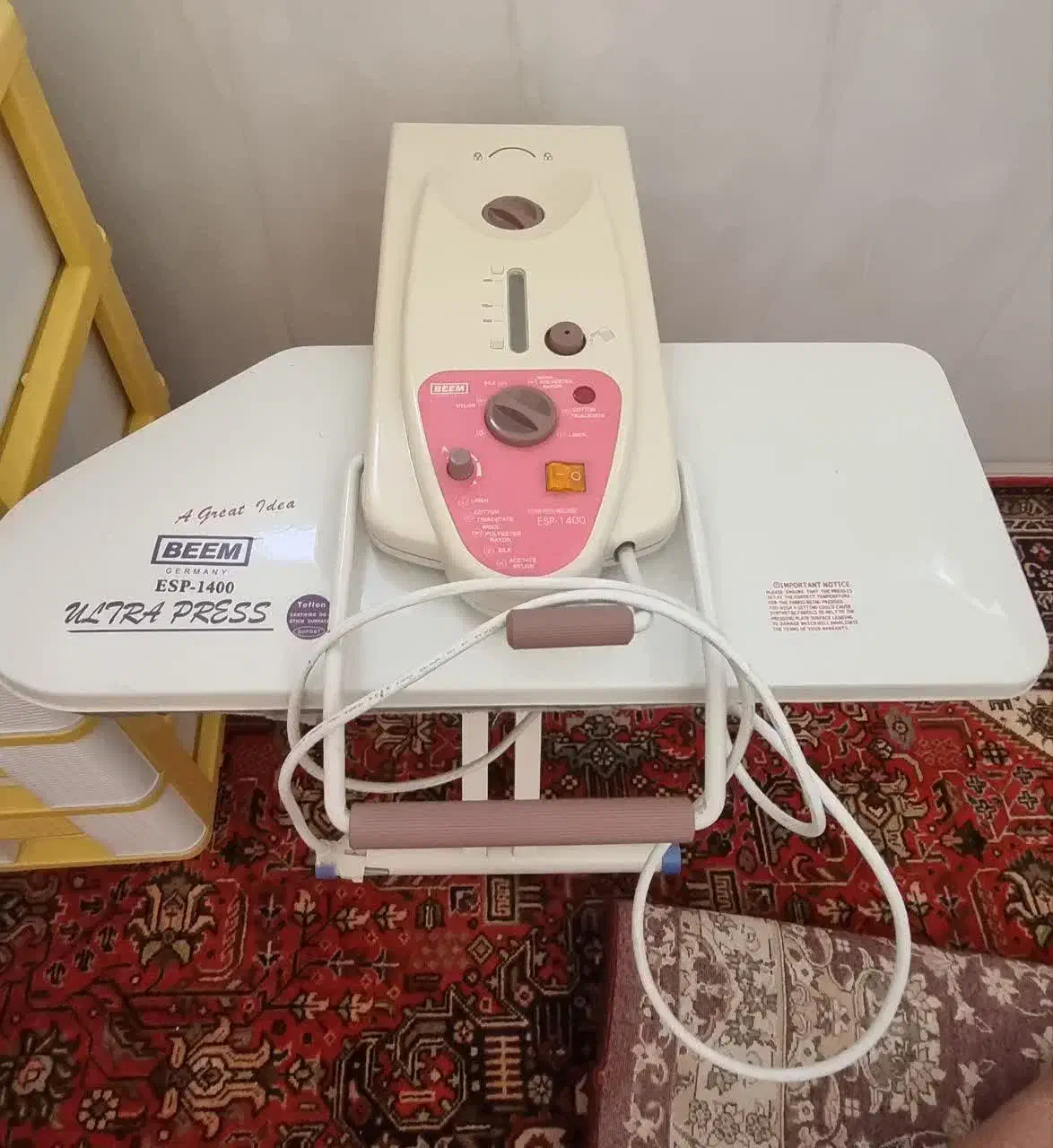 اتوپرس ساخت بیم اصل آلمان همراه بامیزش سالم درحدنو|اتو و لوازم اتو|قم, باغ شازده|دیوار