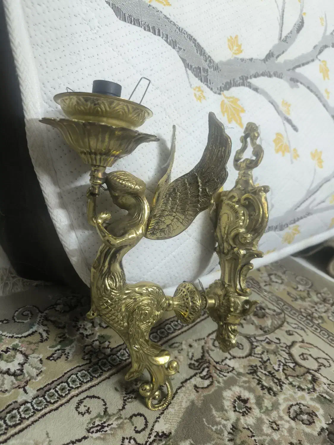 وسایل برنجی 4تا|چراغ خواب و آباژور|ورامین, ورامین|دیوار