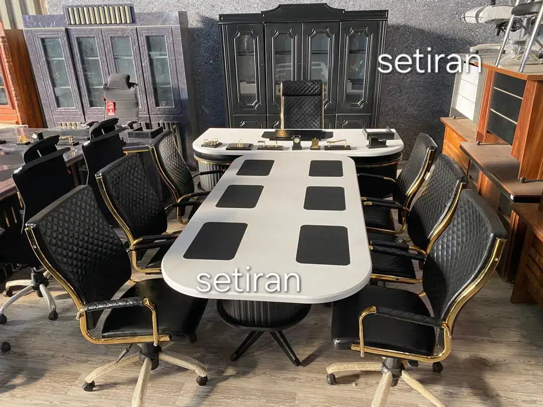 مبلمان اداری میز کنفرانس|دفتر کار|گرمدره, |دیوار