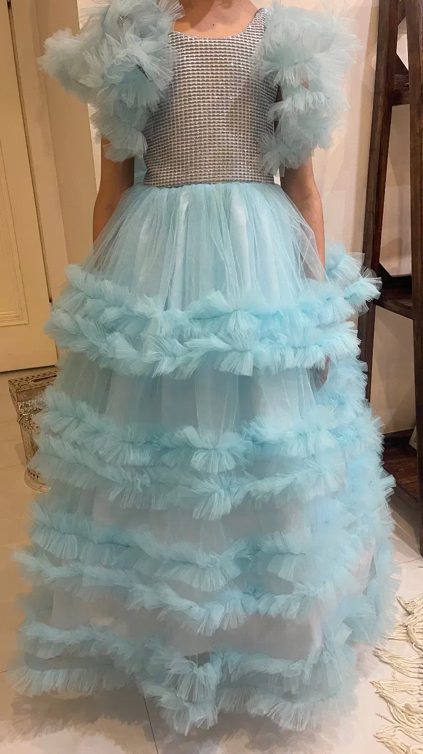 لباس عروس مناسب ۹ سال|کفش و لباس بچه|مشهد, سجاد شهر|دیوار