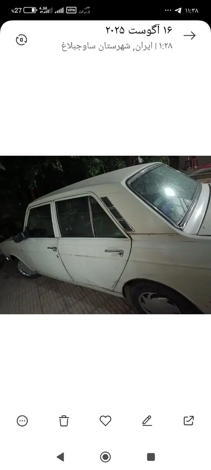 پیکان سواری مدل82|خودرو سواری و وانت|هشتگرد, شهرک بعثت|دیوار