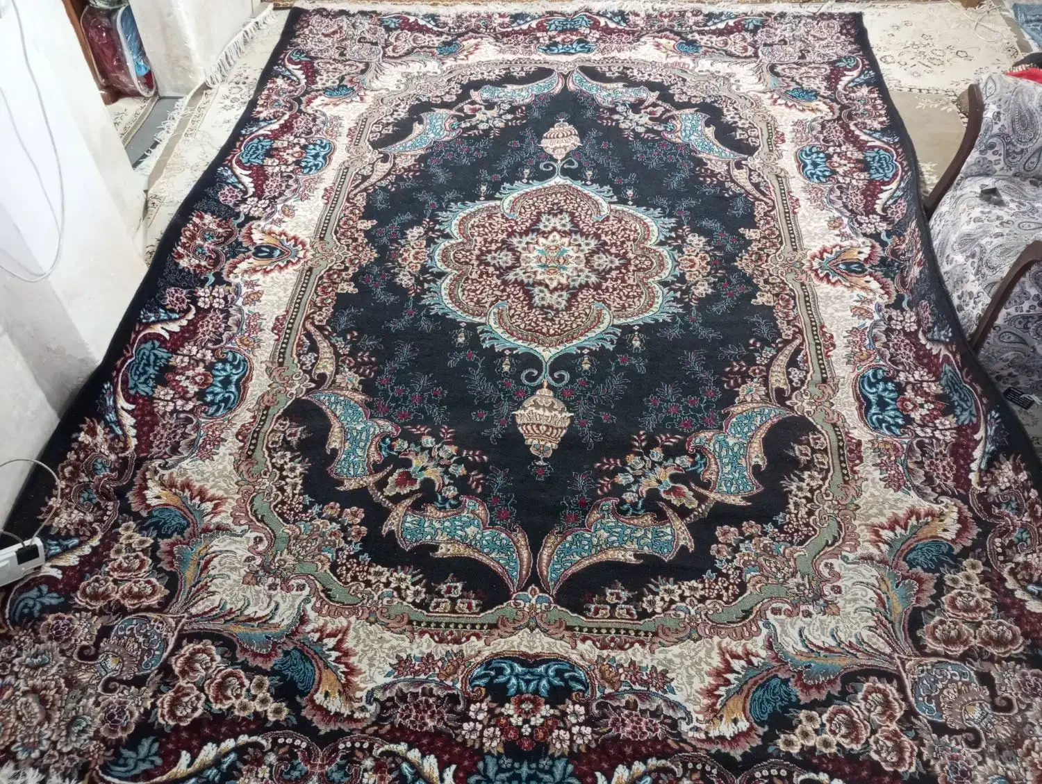 قالی 12متری|فرش|شفت, |دیوار