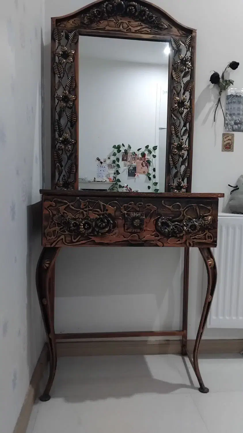 دراور فرفوژه خوش رنگ با کشوی بزرگ در حد نو|جاکفشی، کمد، دراور|مشهد, الهیه|دیوار