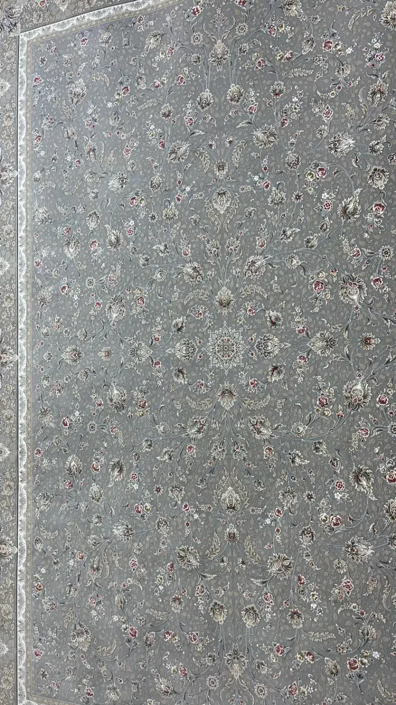 فرش 1500شانه تراکم4500 افشان درباری|فرش|شاهینشهر, گرگاب|دیوار