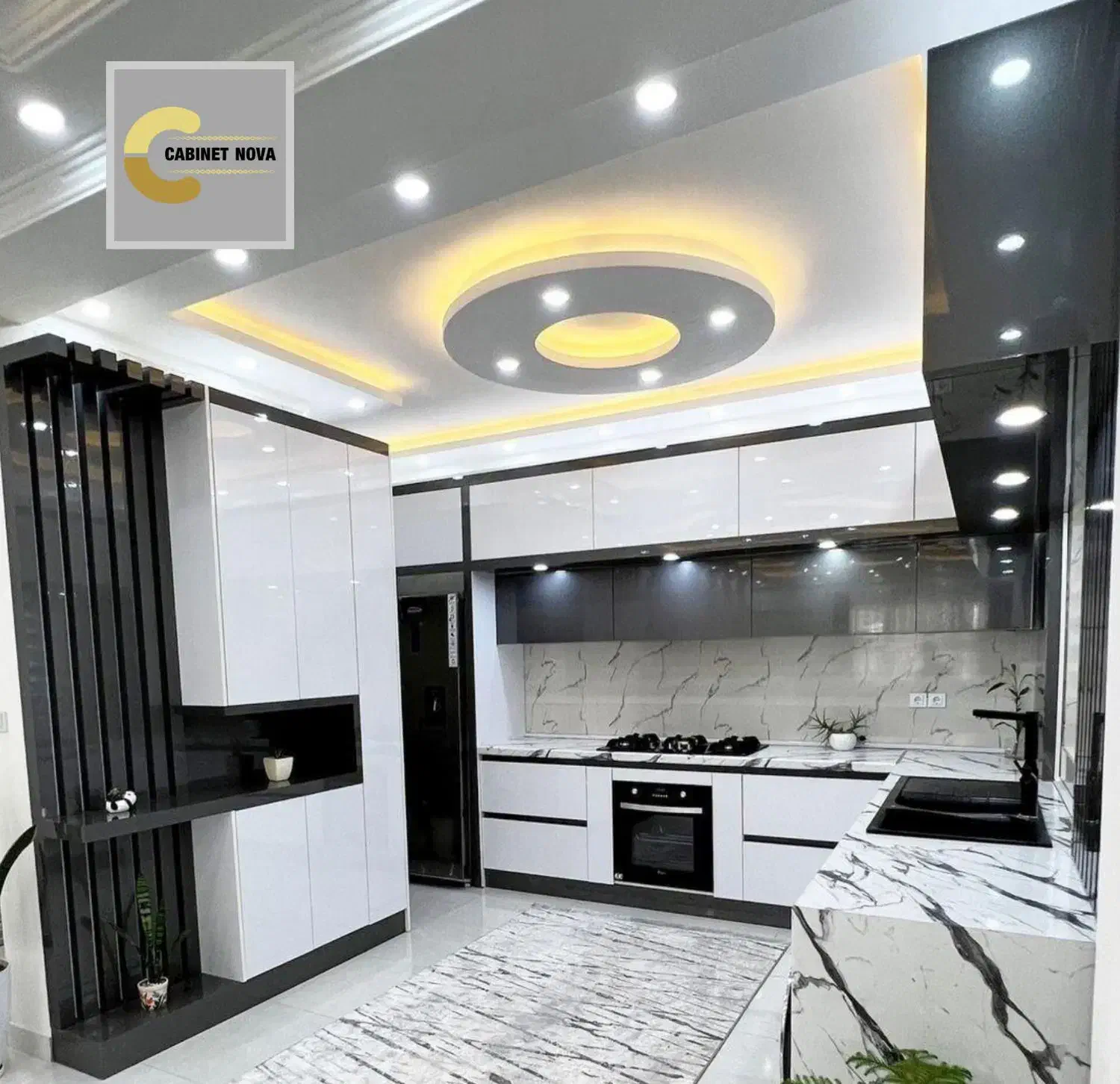 کابینت لوکس/نئوکلاسیک/هایگلاس/سفارشی/MDF|مصالح و تجهیزات ساختمان|چهاردانگه (تهران), |دیوار