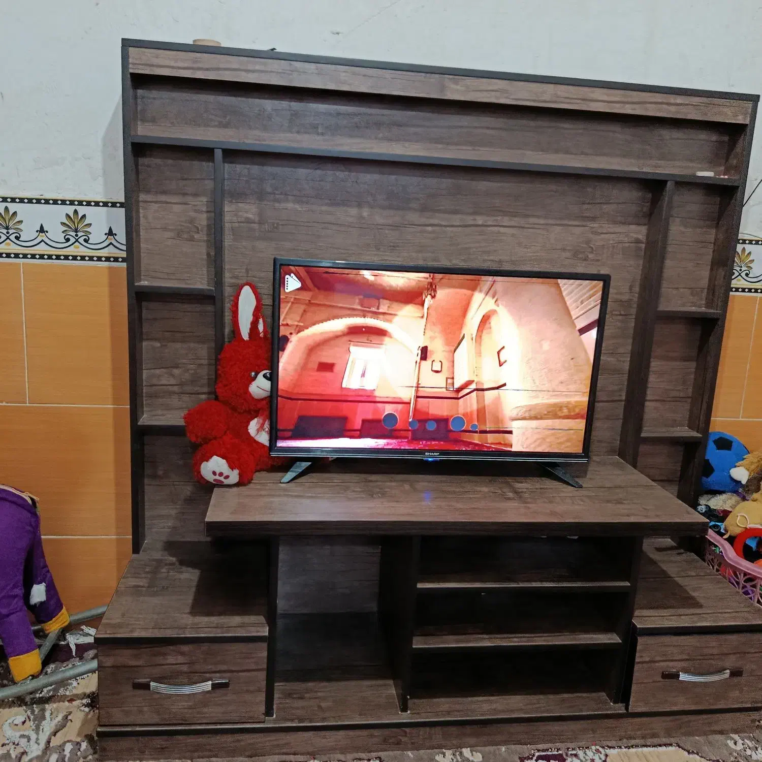 میزتلویزیون|میز تلویزیون|اهرم, |دیوار