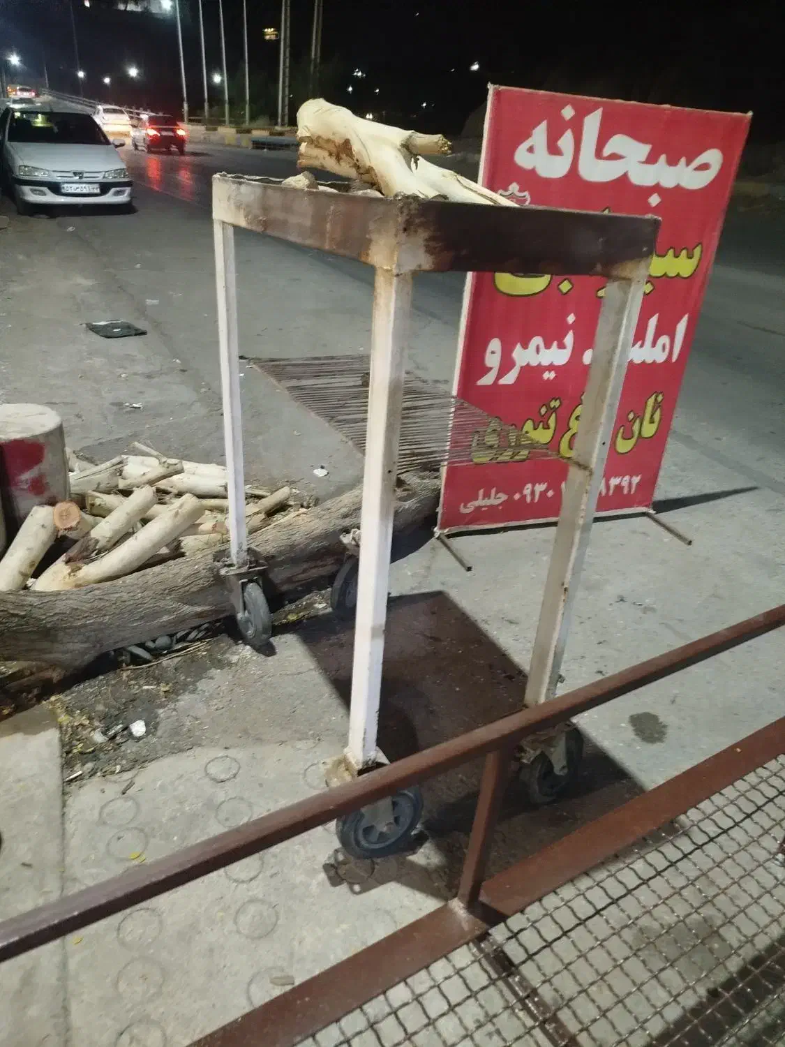 منقل بزرگ چرخدارایستاده|کافیشاپ و رستوران|مسجد سلیمان, |دیوار