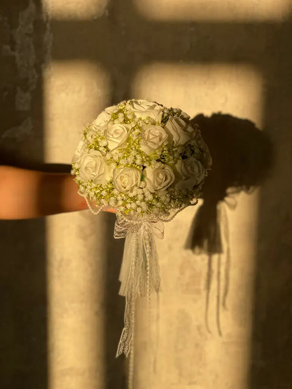 دسته گل عروس|گل مصنوعی|زنجان, |دیوار