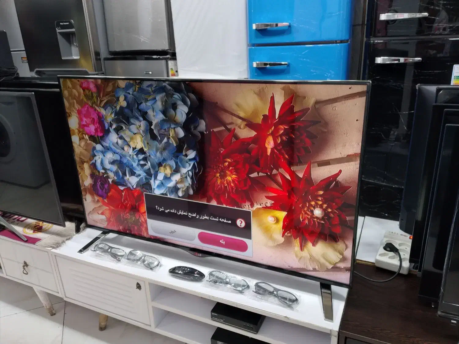 ال ای دی ۴۹ اینچ الجی اسمارت اندروید 4k سه بعدی|تلویزیون و پروژکتور|پرند, فاز ۲|دیوار