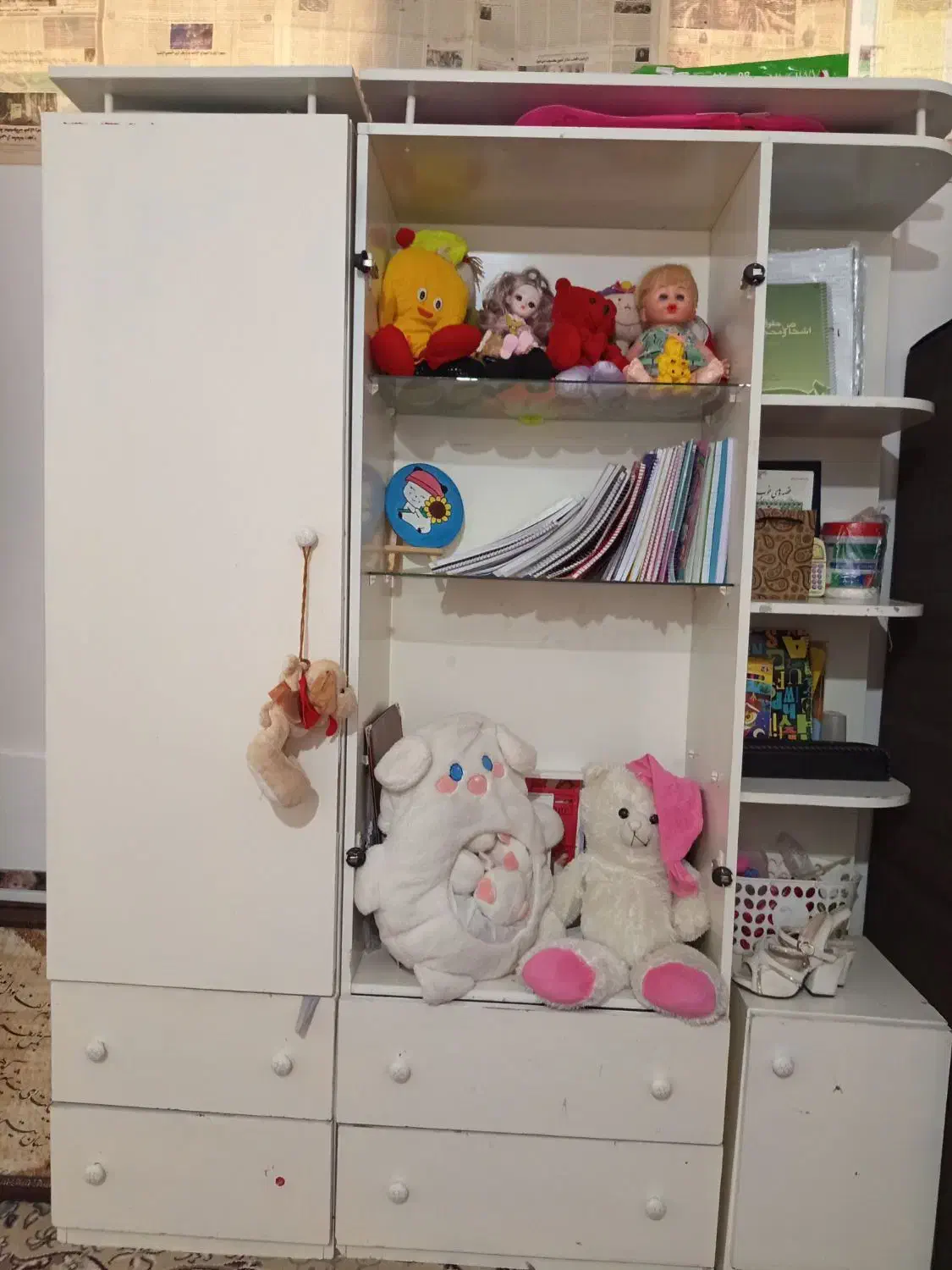 کمد کودک|جاکفشی، کمد، دراور|تربت‌حیدریه, اندیشه|دیوار