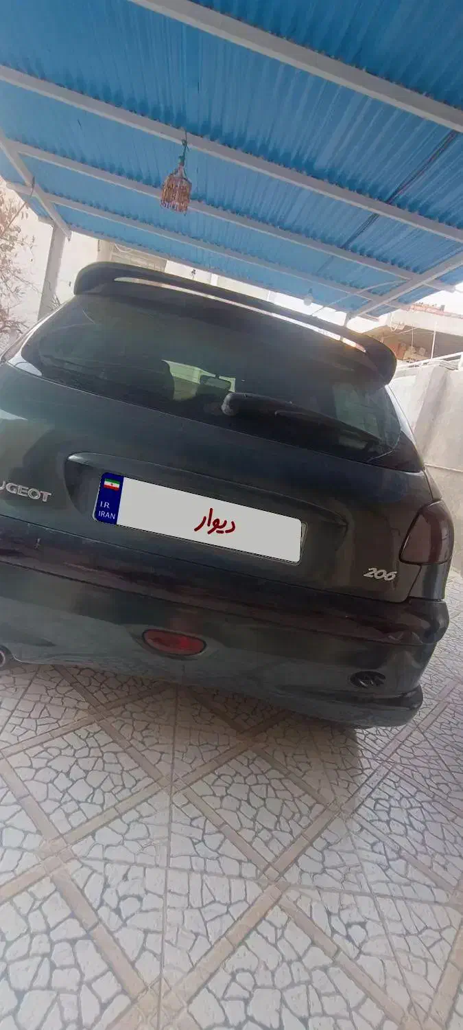 پژو 206 تیپ 2|خودرو سواری و وانت|جیرفت, |دیوار