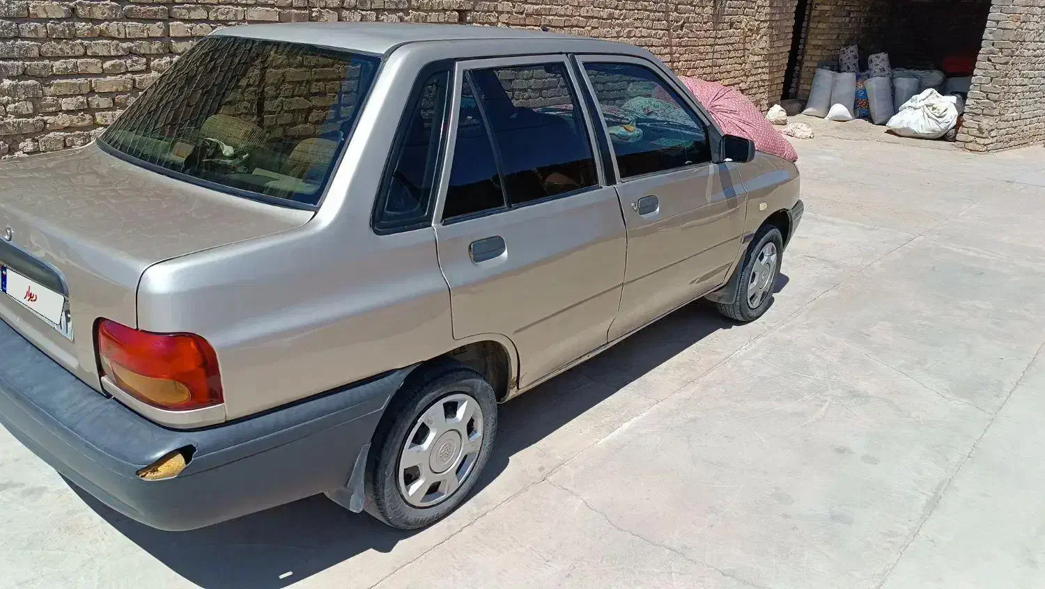 پراید 131 مدل 86 رنگ بژ|خودرو سواری و وانت|کشکوئیه, |دیوار