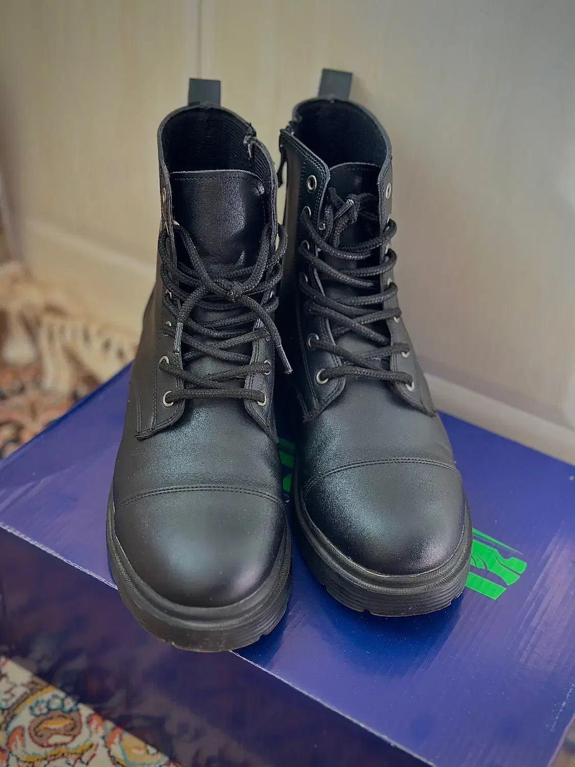 نیم بوت چرم|کیف، کفش، کمربند|اردکان, |دیوار