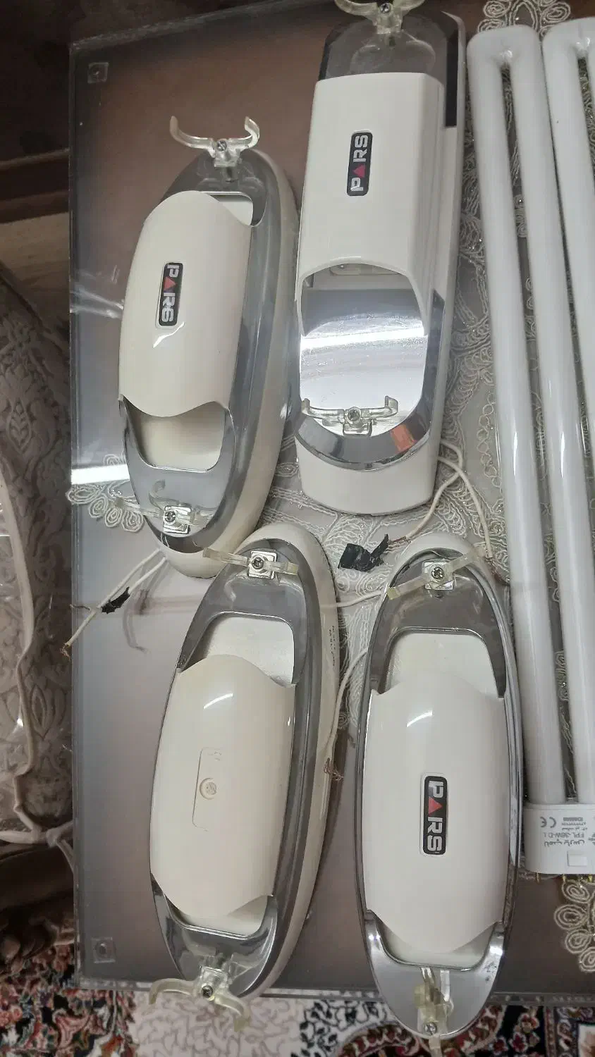 لامپ مهتابی دوشاخ|لامپ و چراغ|اردبیل, |دیوار