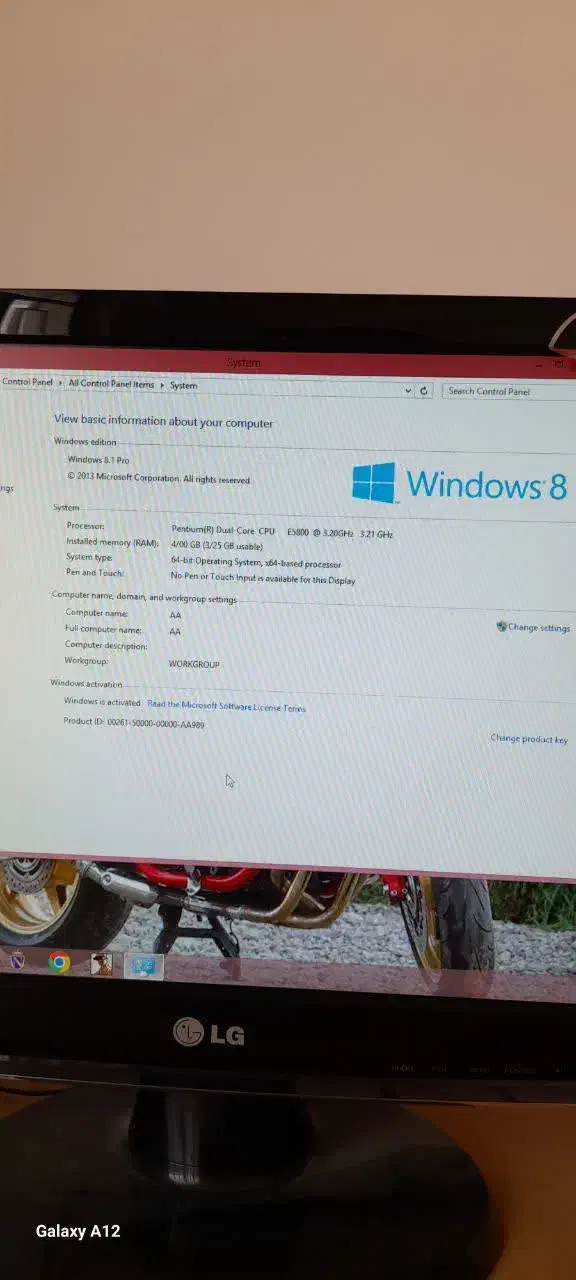 کامپوتر و همراه با میز و باند و کیس و موس و ظبط|رایانه رومیزی|کاشان, باغ ماجد|دیوار