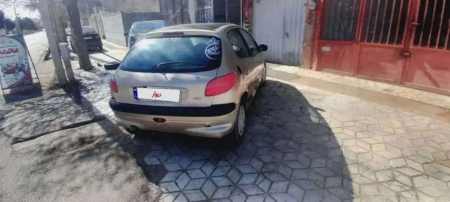 ۲۰۶مدل ۸۲|خودرو سواری و وانت|بجنورد, |دیوار