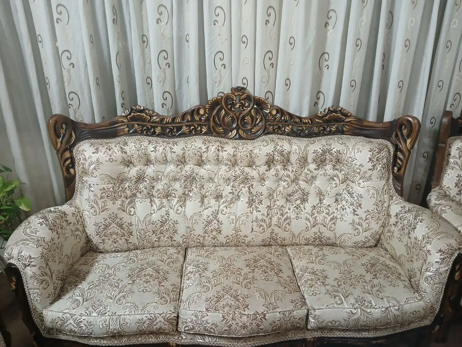 مبل استیل سلطنتی ۹ نفره|مبلمان خانگی و میز عسلی|تهران, ستارخان|دیوار