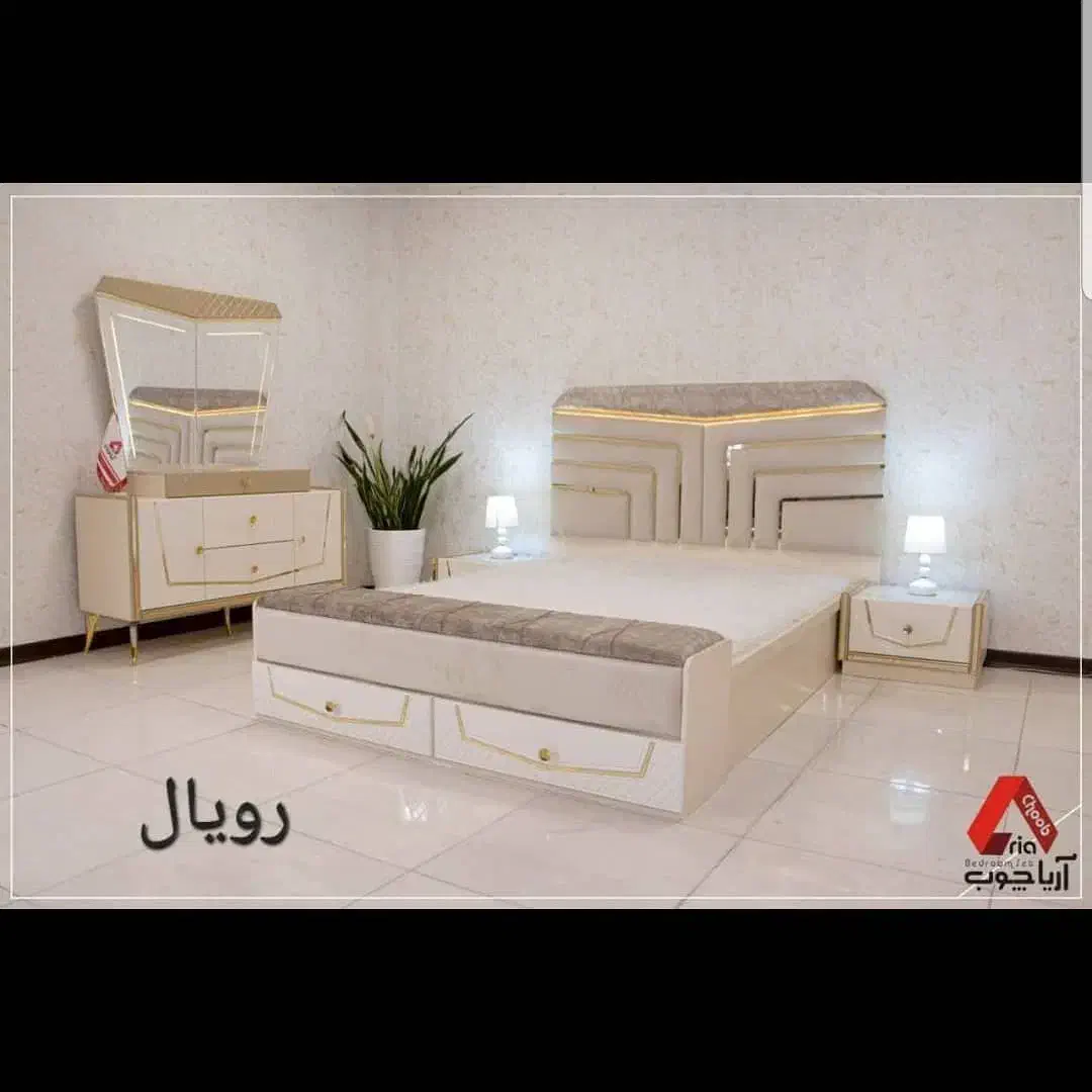 تخت مدل جدید|تخت و سرویس خواب|اهواز, کمپلو جنوبی|دیوار