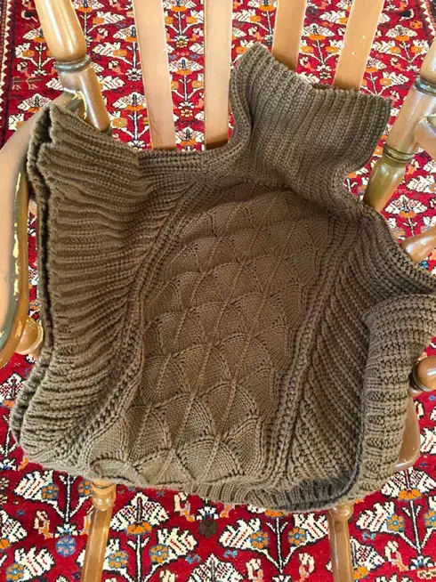 شنل بافت در حد نو|لباس|شهرضا, |دیوار