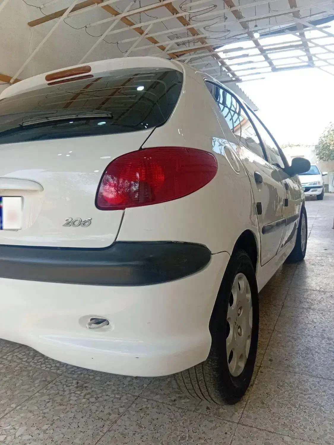 پژو ۲۰۶ تیپ ۲ عروسک موتوری درحد صفر|خودرو سواری و وانت|رشت, حمیدیان|دیوار