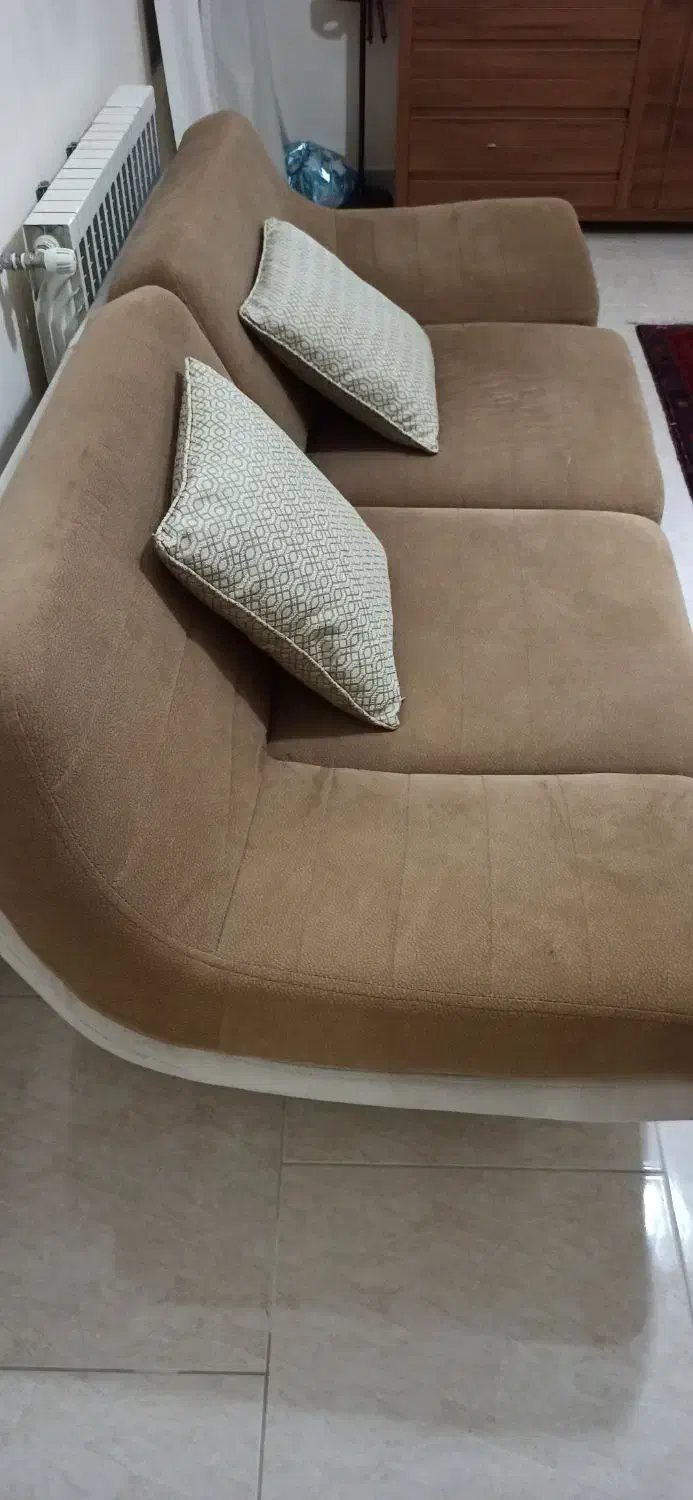 کاناپه بزرگ سه نفره|مبلمان خانگی و میز عسلی|سنندج, |دیوار