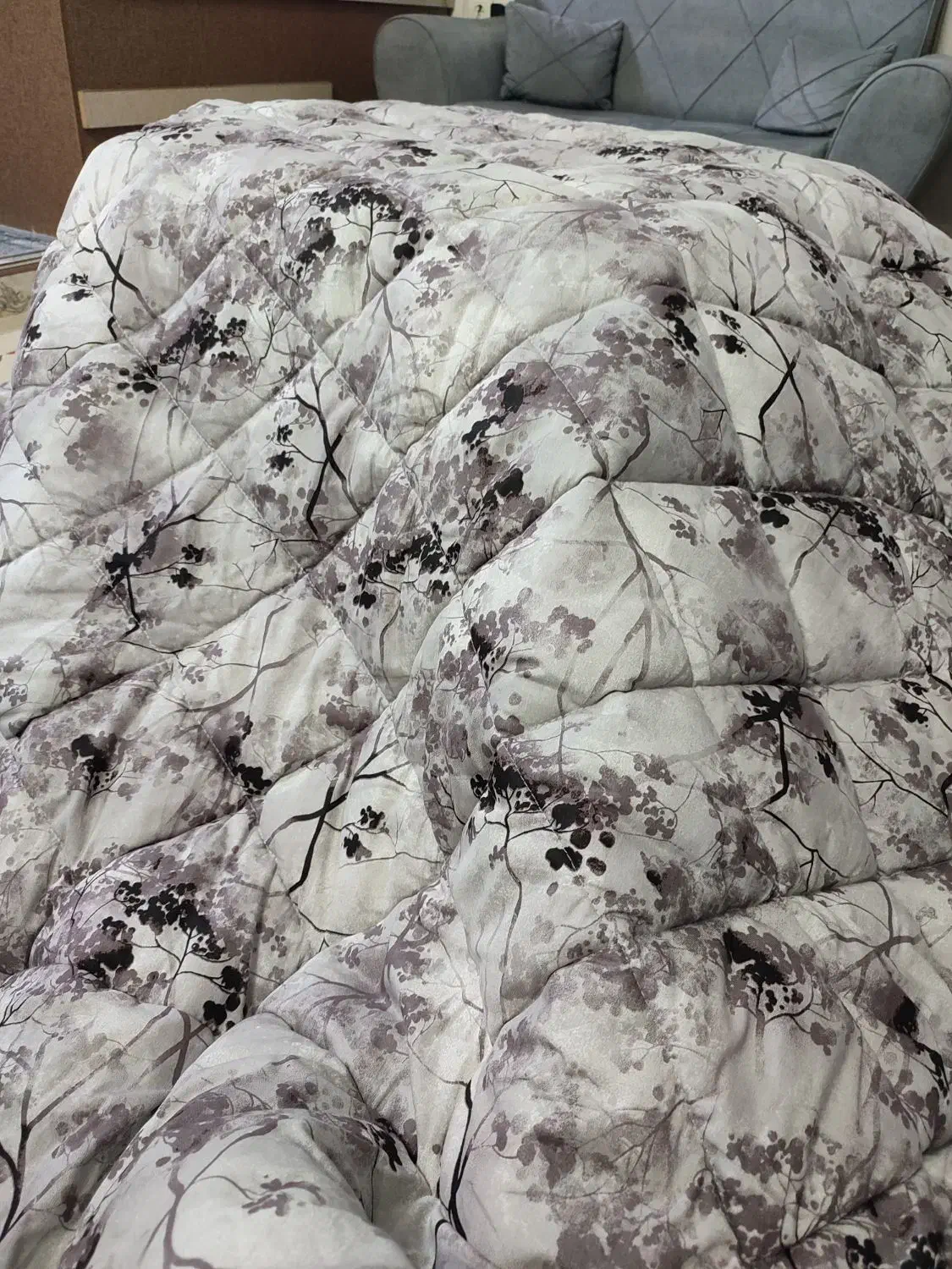 لحاف کرسی الیاف|رختخواب، بالش، پتو|قم, باغ کرباسی|دیوار