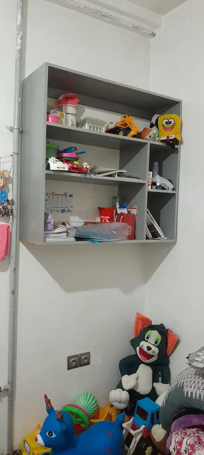 کتابخونه بدون خرابی و بزرگ تخفیف پای معاملع|کتابخانه، شلف، قفسههای دیواری|قوچان, |دیوار