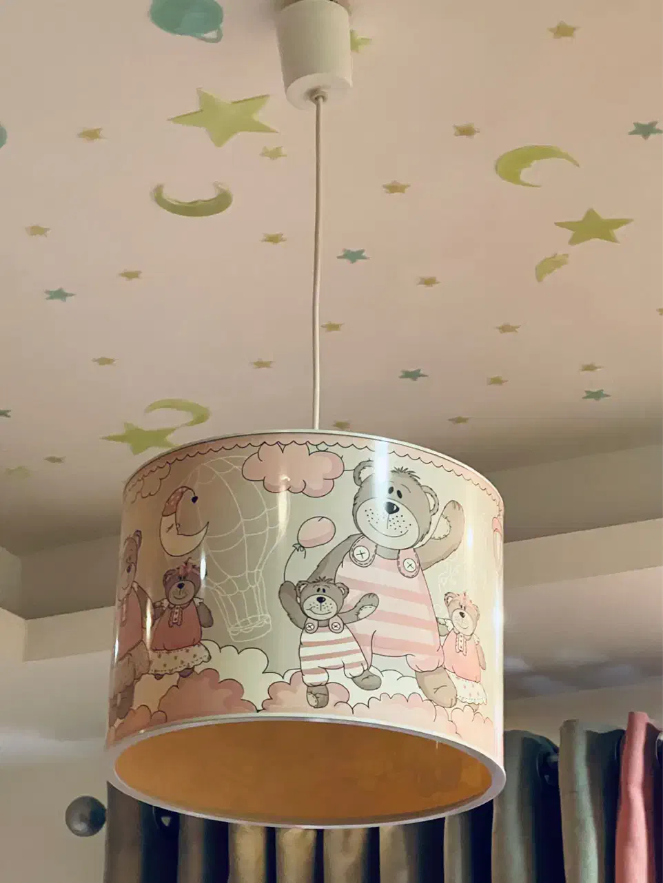 ست آباژور و ساعت و آویز سقفی کودک|ساعت دیواری و تزئینی|رشت, گلسار|دیوار