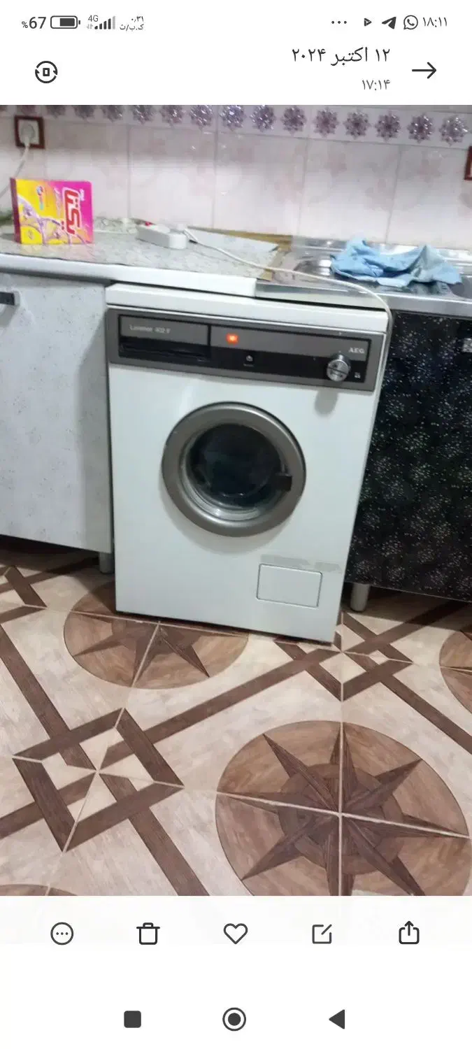 لباس شویی ۵کیلویی سالم سالم|ماشین لباسشویی و خشککن لباس|خسروشاه, |دیوار