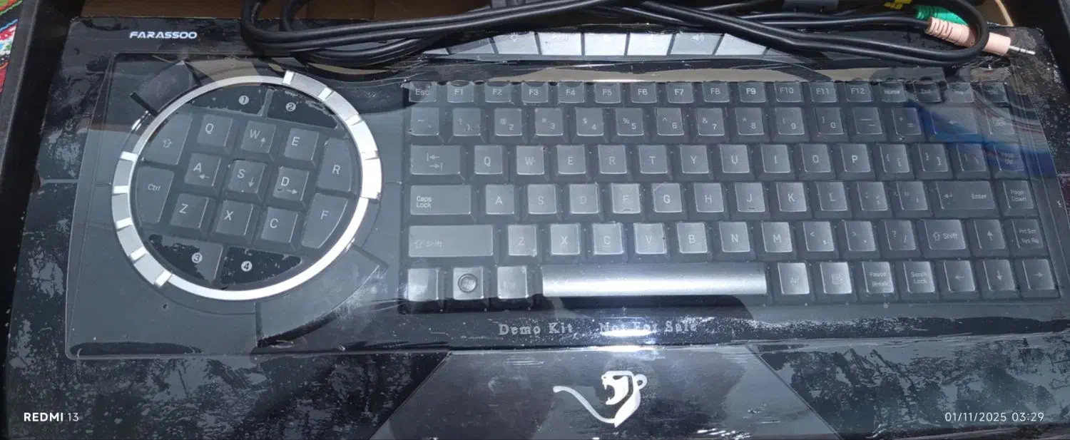 دوعد کیبورد گیمینگ|قطعات و لوازم جانبی رایانه|قوچان, |دیوار