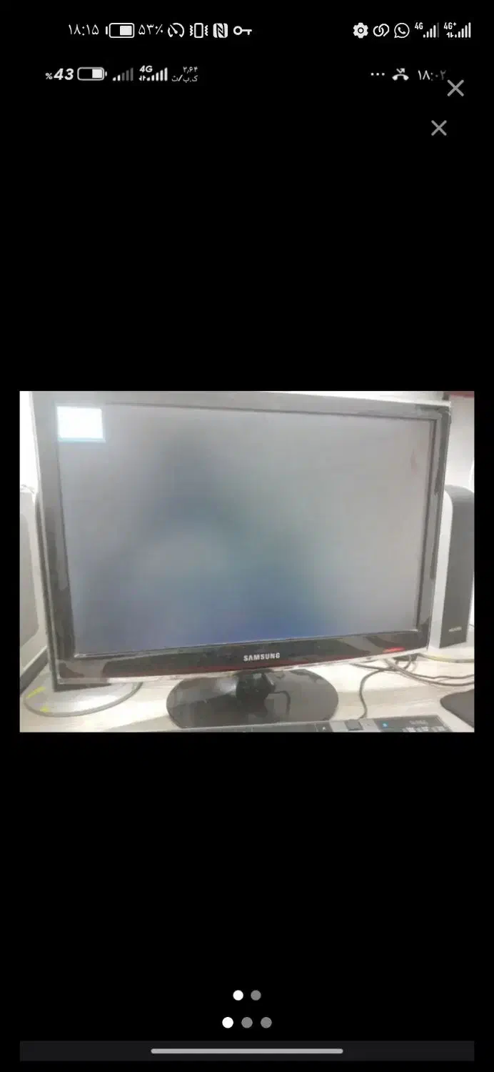 مانیتور سامسونگ اصلی|رایانه رومیزی|ایرانشهر, |دیوار