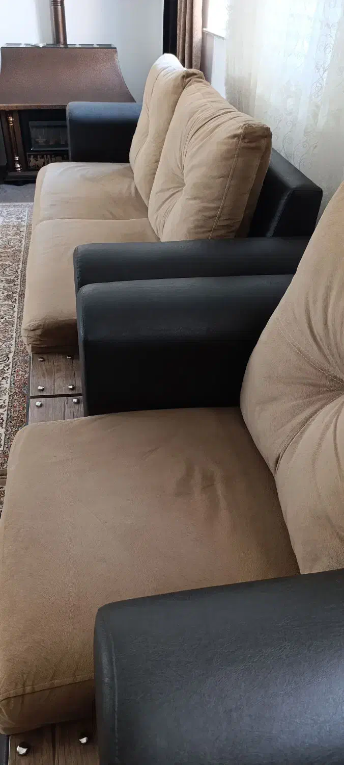 مبلمان قهوه ای / نسکافه ای|مبلمان خانگی و میز عسلی|نقده, |دیوار