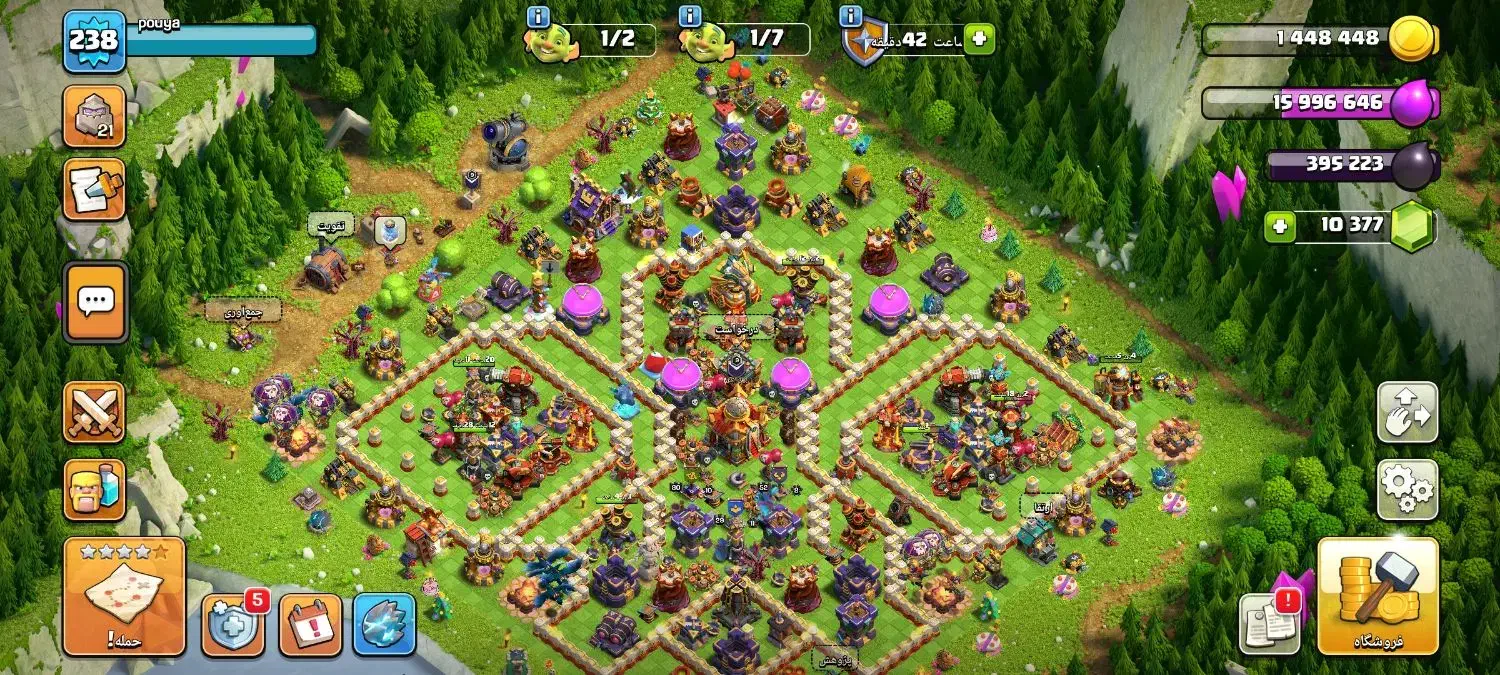 کلش آف کلنز|کنسول، بازی ویدئویی و آنلاین|رشت, انصاری|دیوار